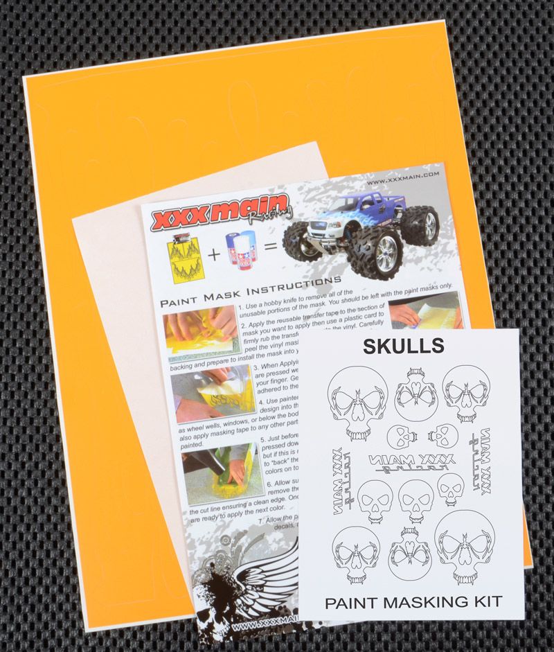 XXX Main Racing Skulls Paint Mask