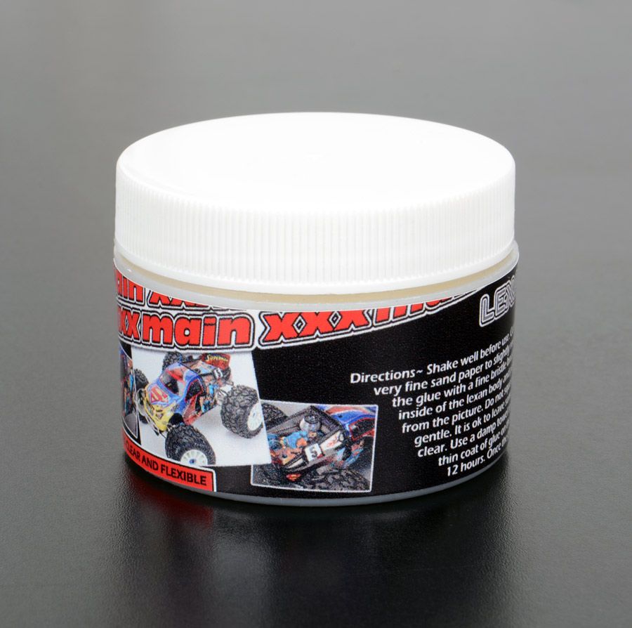 XXX Main Racing Picture Glue (Dries Clear and Flexible) - Click Image to Close